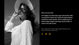 Summer Clothing Collection HTML Template