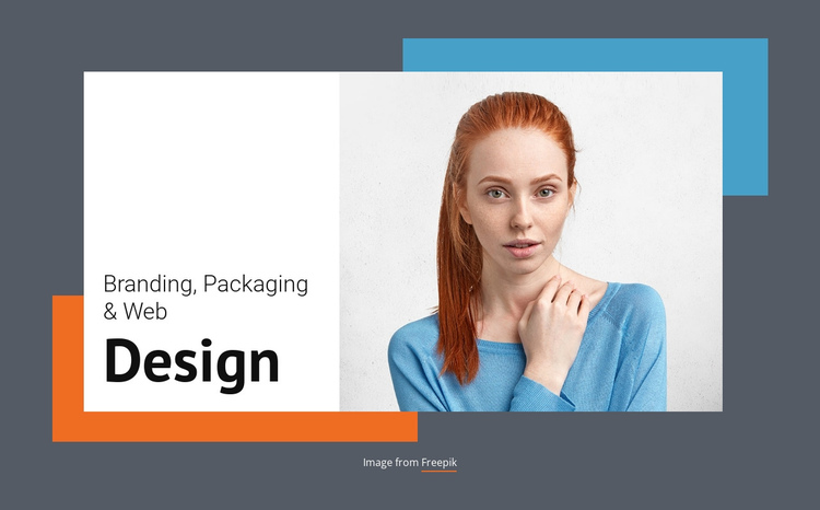 Meet the branding studio One Page Template