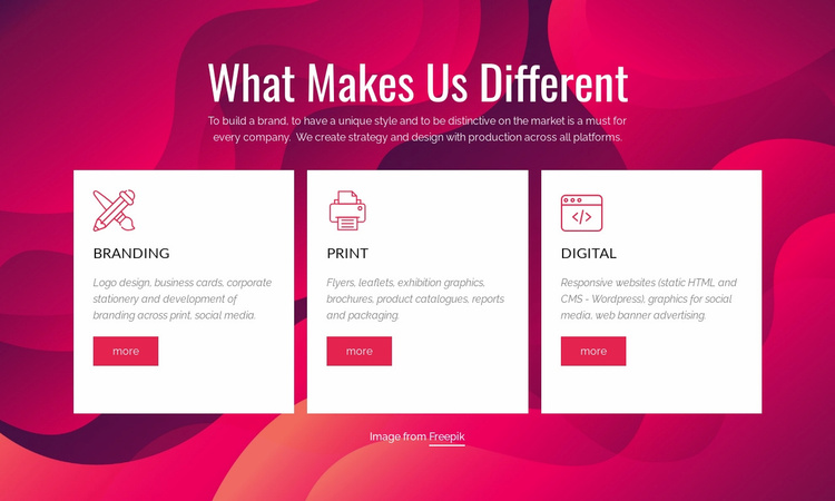 Branding & Digital Creative Studio Website Template
