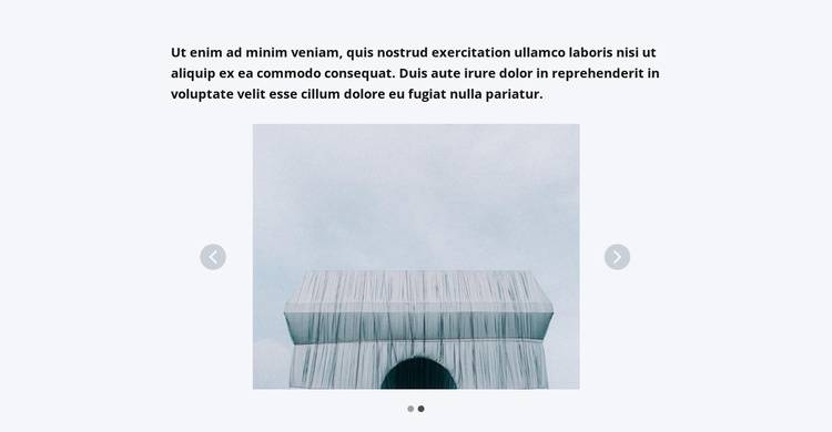 Slider with architecture Website Template