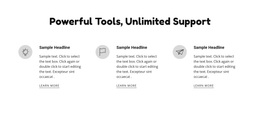 Powerful Tools And Support