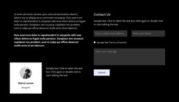 Contact For More Information Site Generator