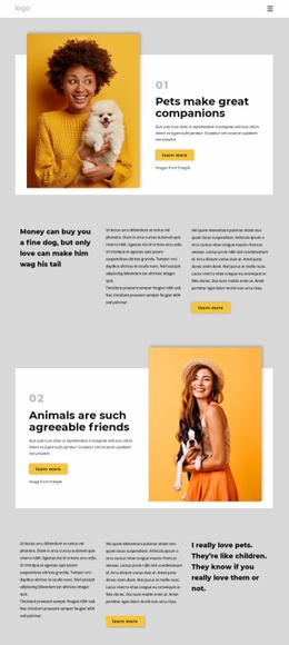 Pets & Animals Html Code Examples