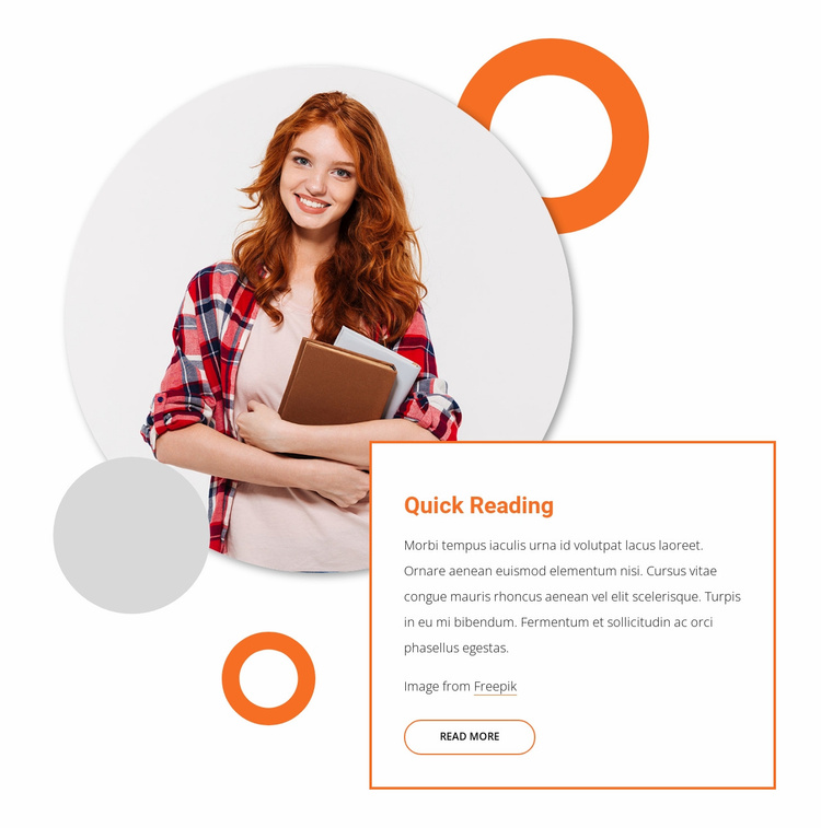 Become a super reader Website Template