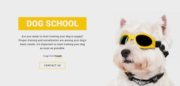 Positive Dog Training Website Template Positive Dog Training Website Template