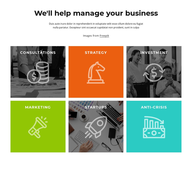 Responsive solutions HTML Template