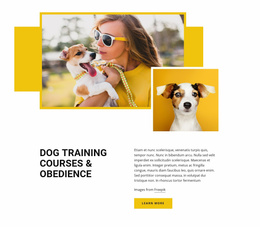 Dog Website Templates