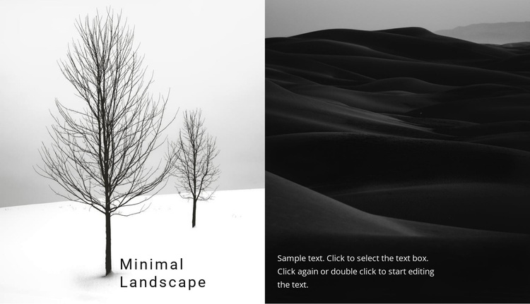 Landscape and nature Joomla Page Builder