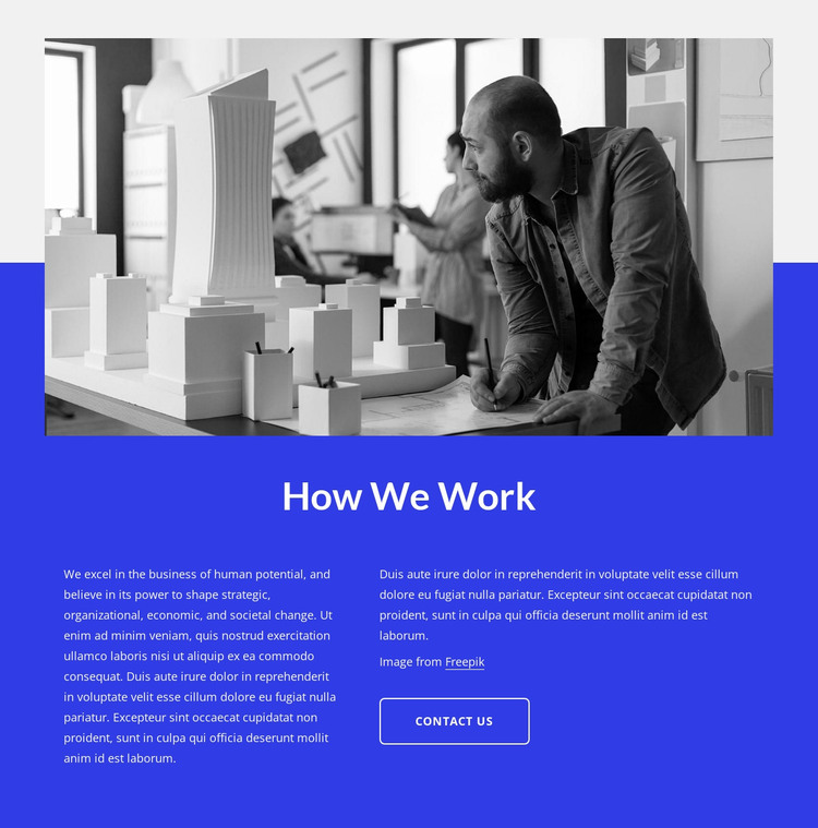 Business and technology consulting HTML Template