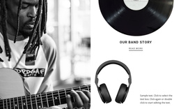 Music Brand Story Create Best Website