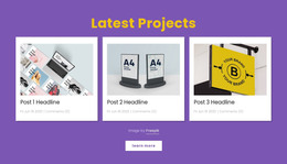 Latest Design Projects Web Design Examples