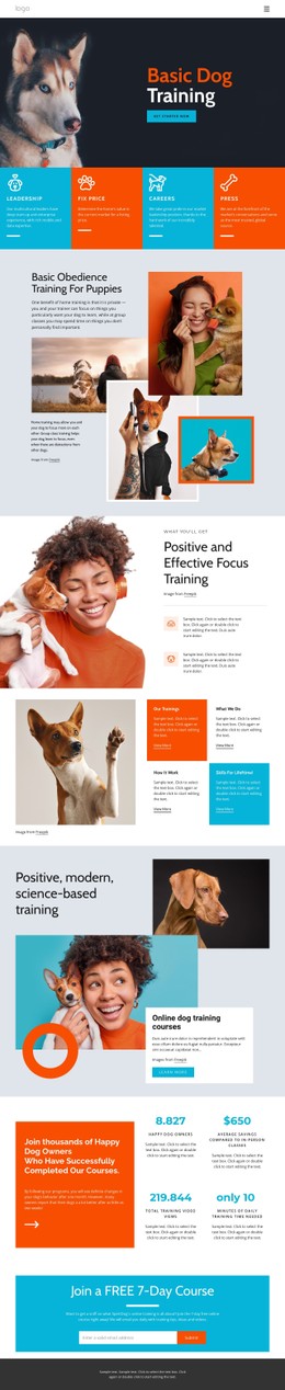Pets & Animals CSS Templates