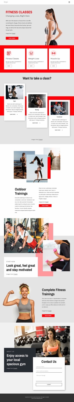 250 Sports Website Templates