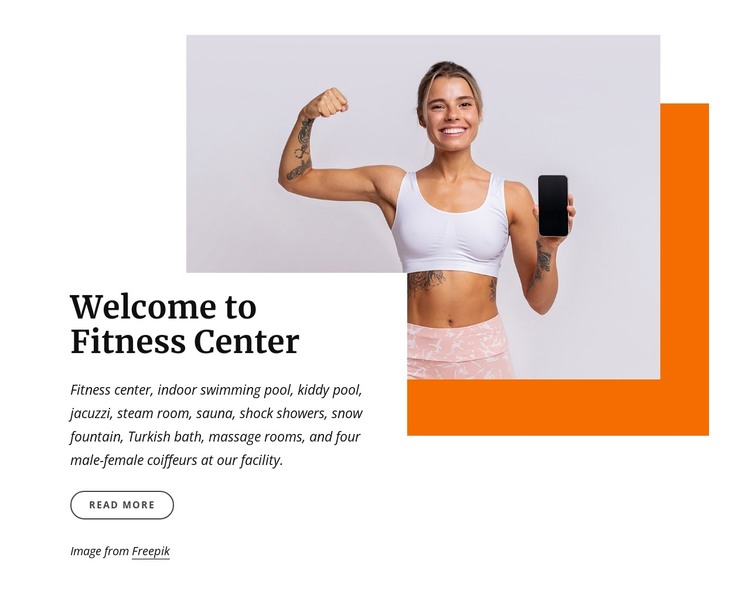 200 fitness classes HTML Template