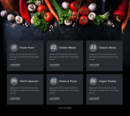 460+ Food & Restaurant Html Code Examples