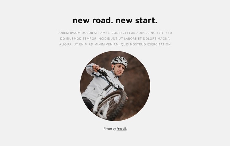 Cycling and bike racing WordPress Theme