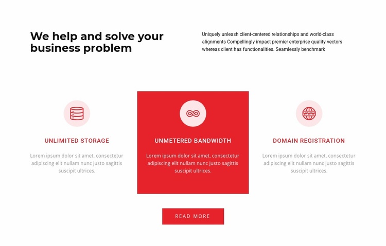 Simple rules Landing Page