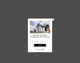 Popup With Image And Form