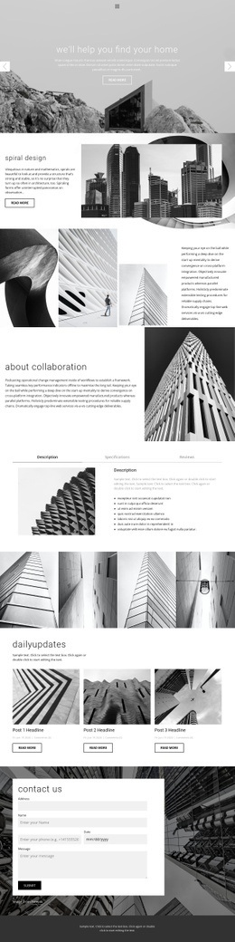 350 Architecture & Building Html Code Examples