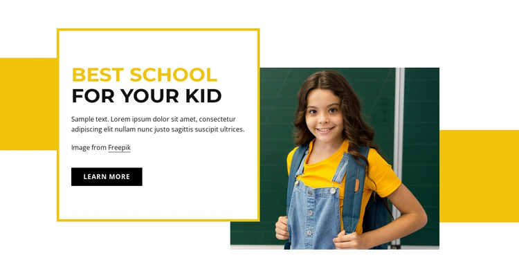 Primary school for kids HTML Template