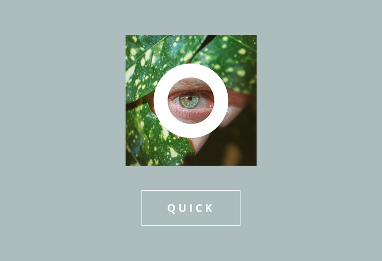 Green image with button Template