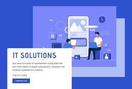 IT Solutions Wysiwyg Web Builder