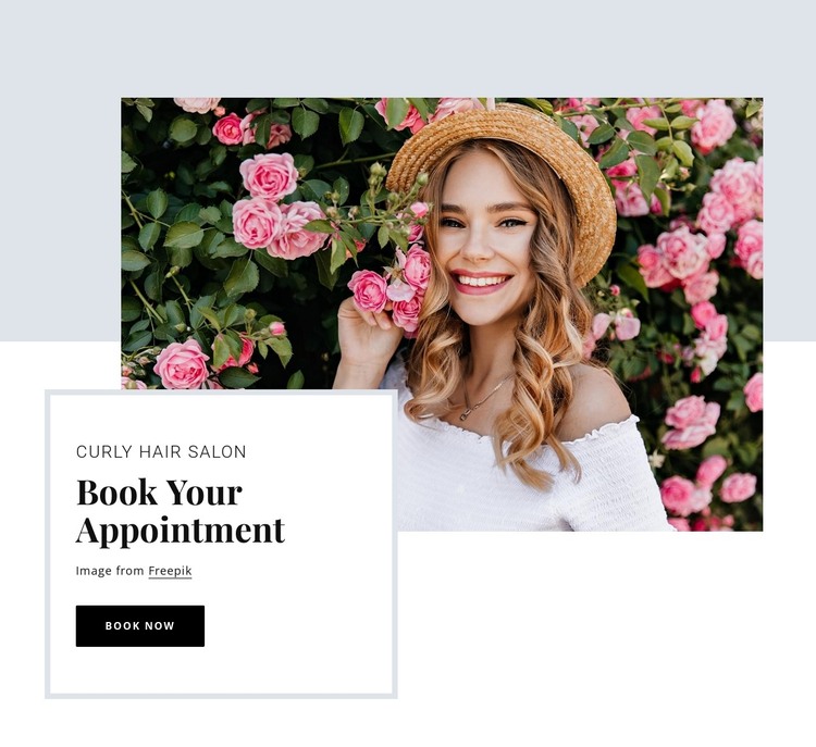 Book your appointment HTML Template