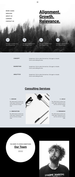 About Me HTML Template