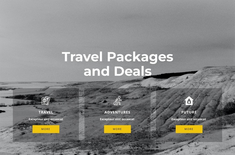 Exclusive travel WordPress Website Builder