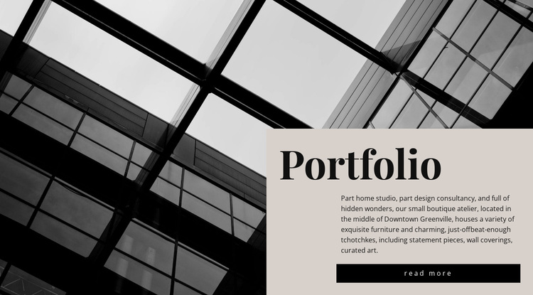 Our portfolio Website Design