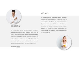 Web developer job profile HTML Template