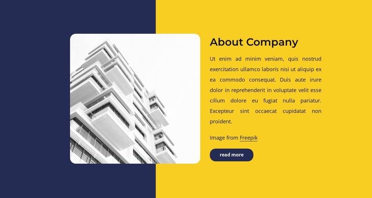Architecture firm in London CSS Template