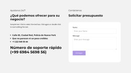 330 Formulario de contacto Plantillas CSS