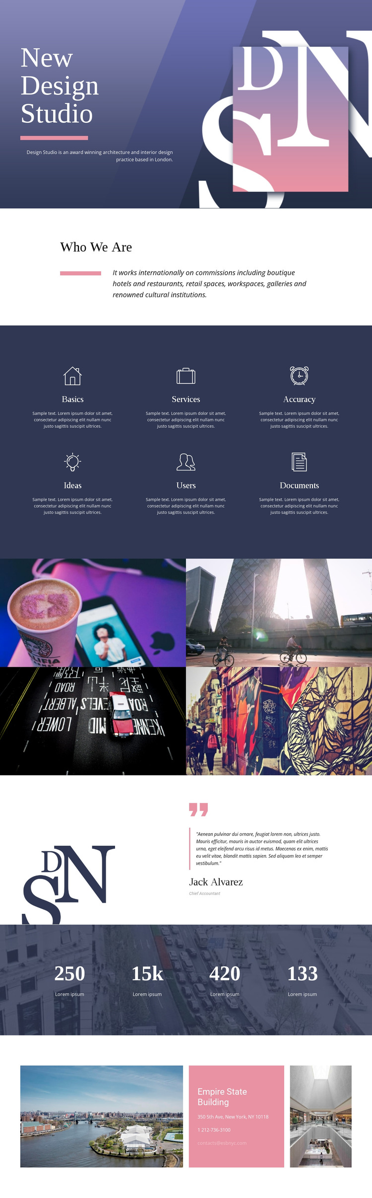 Exceptional web art HTML5 Template
