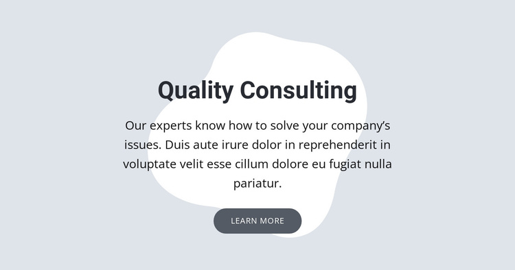 Quality consulting Joomla Template