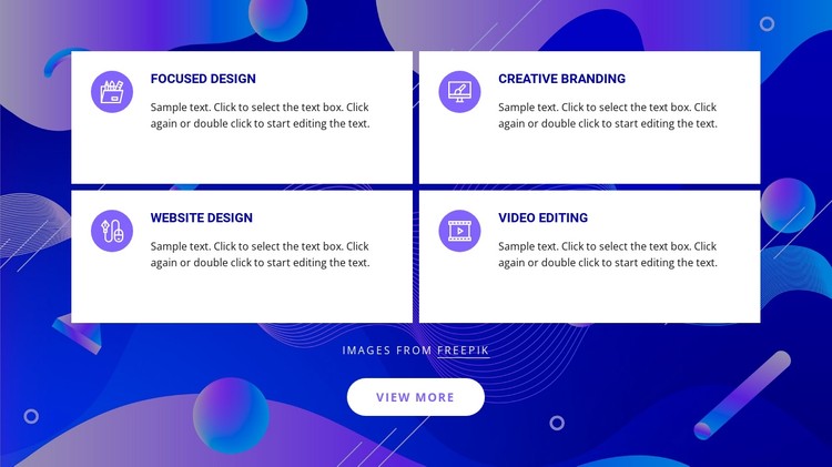 Design studio services CSS Template