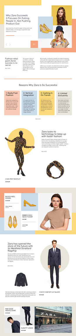 Get the hottest styles HTML Template