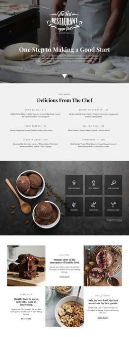 Recipe HTML Templates