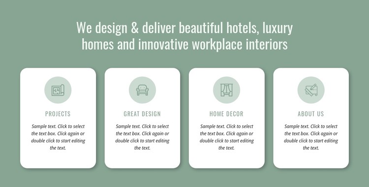 We design hotels CSS Template