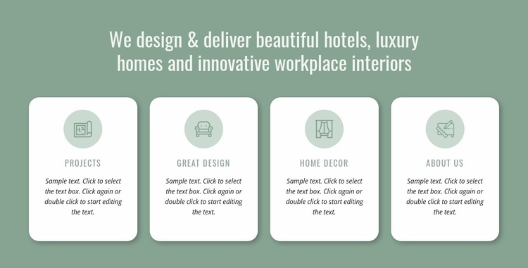 We design hotels Website Template