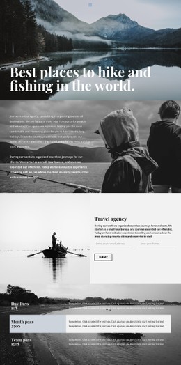 Freedom of nature CSS Template