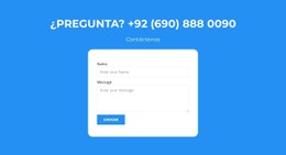 330 Formulario de contacto Plantillas CSS image.