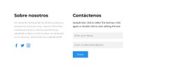 330 Formulario de contacto Plantillas CSS
