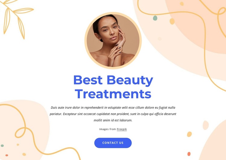 Best beauty treatments HTML5 Template