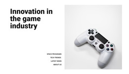 Game Industry Best WordPress Theme