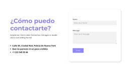 330 Formulario de contacto Plantillas CSS