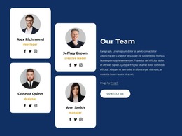 230 Team HTML Templates