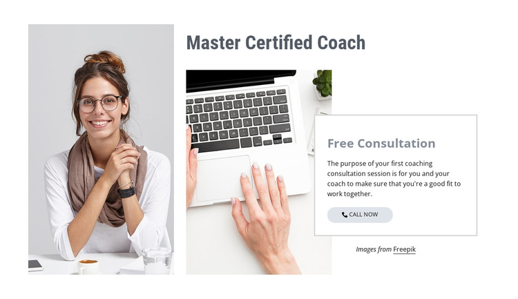 Master Certified Coach HTML5 Template