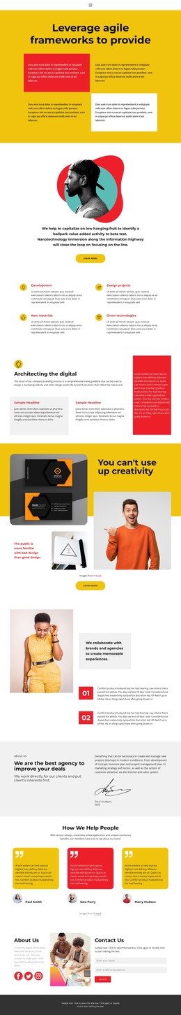 10,000+ Free HTML Templates. HTML Website Templates