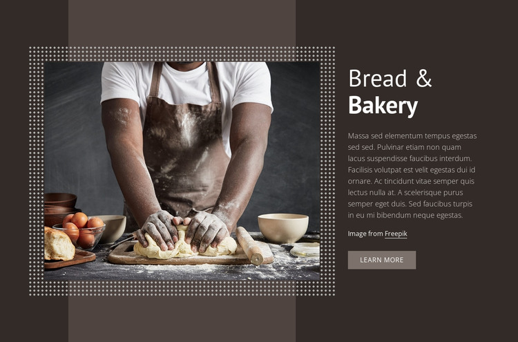 Bread & Bakery HTML Template